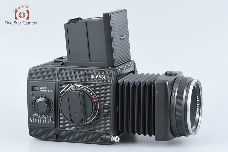 ローライ Rolleiflex SL66SE Planar 80 2.8 HFT Rolleiflex SL66SE w. Planar 2,8/80mm HFT and Magazine 6x6, 3.899,00 €