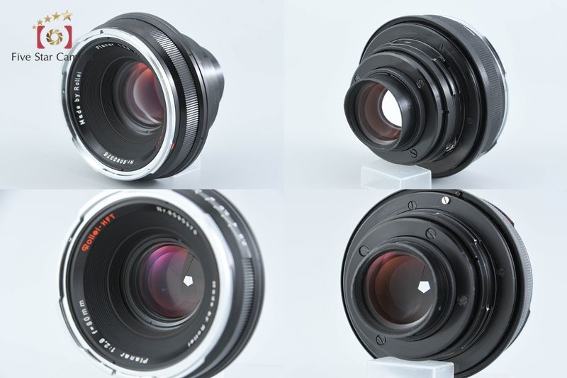 ローライ Rolleiflex SL66SE Planar 80 2.8 HFT Rolleiflex SL66SE w. Planar 2,8/80mm HFT and Magazine 6x6, 3.899,00 €