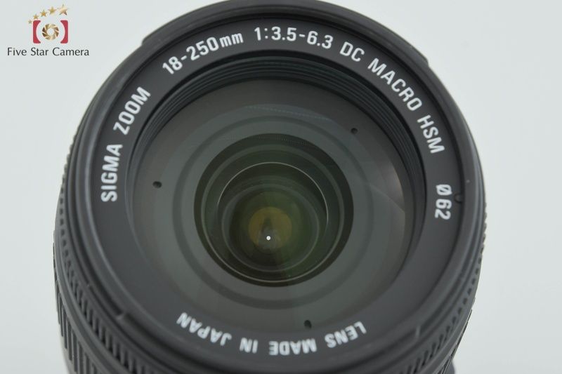 SIGMA シグマ 【中古】SIGMA シグマ 18-250mm f/3.5-6.3 DC MACRO HSM