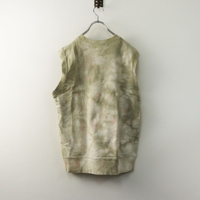 キャピタル カントリー KAPITAL KOUNTRY タイダイノースリーブスウェット 3 ベージュ系 コットン ベスト カットソー