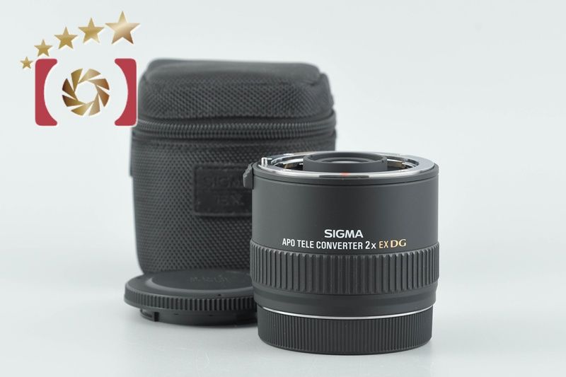 【ジャンク品】SIGMA APOテレコンバーター 2×EX DG SIGMA シグマ 【中古】SIGMA シグマ APO TELE CONVERTER 2x EX DG