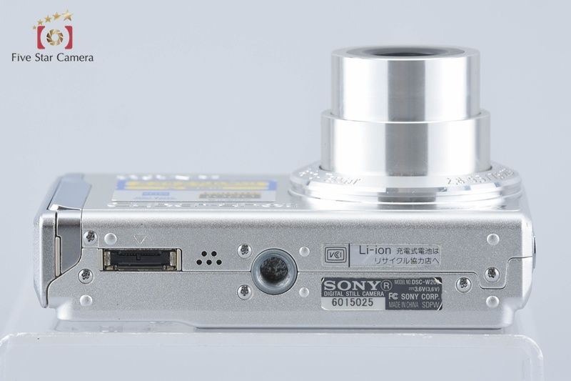 SONY ソニー 【中古】SONY ソニー Cyber-shot DSC-W200 シルバー