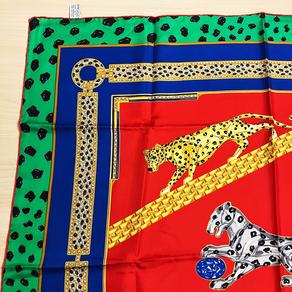  must de Cartier マスト ドゥ カルティエ スカーフ パンサー バンダナ スカーフ 小物