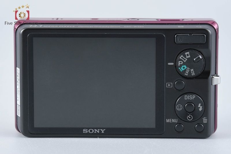 SONY Cyber-shot DSC-W380 レッド Amazon | SONY デジタルカメラ Cyber-Shot(サイバーショット) W380