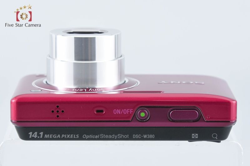 SONY ソニー 【中古】SONY ソニー Cyber-shot DSC-W380 レッド