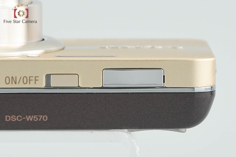 SONY Cyber-shot DSC-W570 ゴールド コンデジ ソニー、CCD搭載「サイバーショット」の新モデル - 価格.com