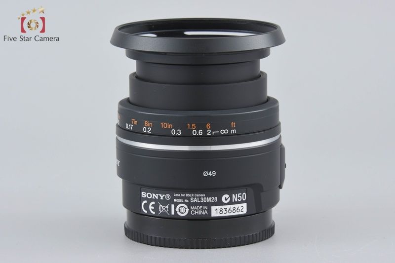 SONY ソニー 【中古】SONY ソニー DT 30mm f/2.8 MACRO SAM SAL30M28