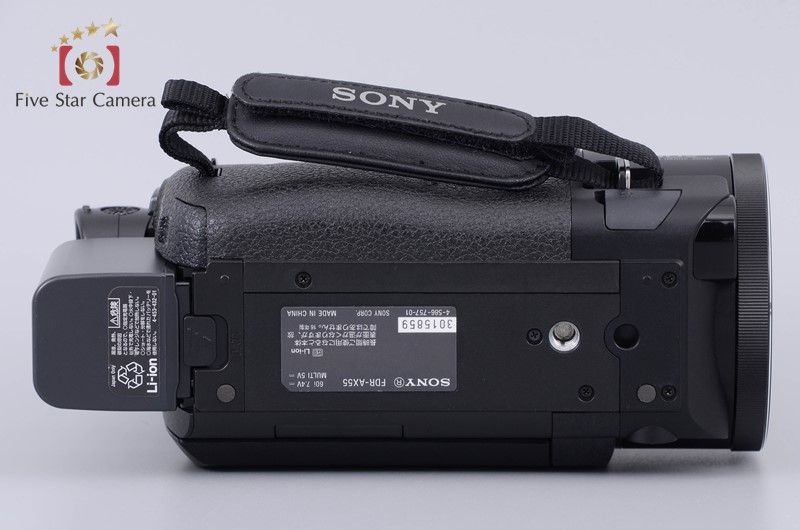 SONY ソニー 【中古】SONY ソニー FDR-AX55 デジタル4Kビデオカメラ