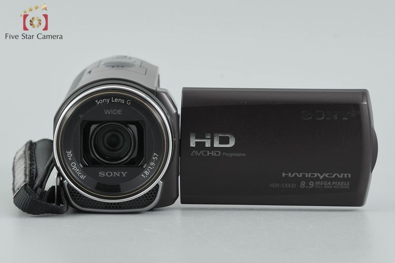  SONY ソニー HDR CX 430 V ブラウン デジタルビデオカメラ ビデオカメラ ビデオカメラ本体 ビデオカメラ