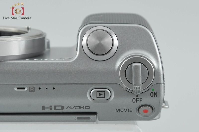  SONY ソニー α NEX 5 ダブルズームレンズキット シルバー ミラーレスカメラ ミラーレス一眼 デジタルカメラ