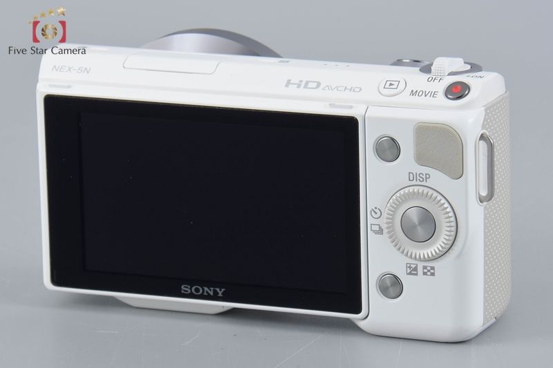  SONY ソニー α NEX 5 N ホワイト デジタル一眼カメラ シャッター回数僅少 ミラーレスカメラ ミラーレス一眼 デジタルカメラ