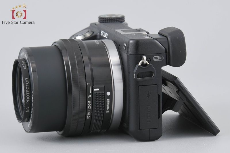 ブラック ミラーレスカメラ