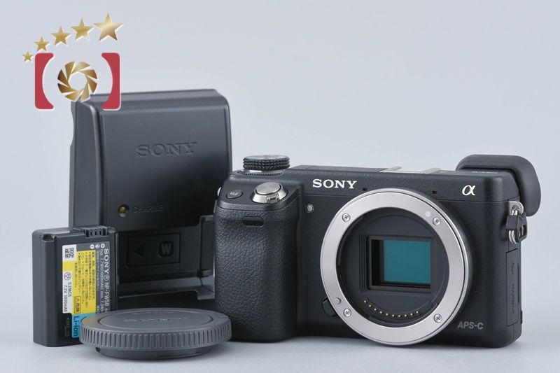 SONY ソニー α NEX-6 ブラック ミラーレス一眼カメラ シャッター回数僅少 ミラーレスカメラ