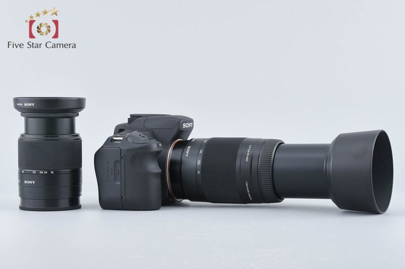SONY ソニー 【中古】SONY ソニー α200 DSLR-A200 ダブルズームレンズ