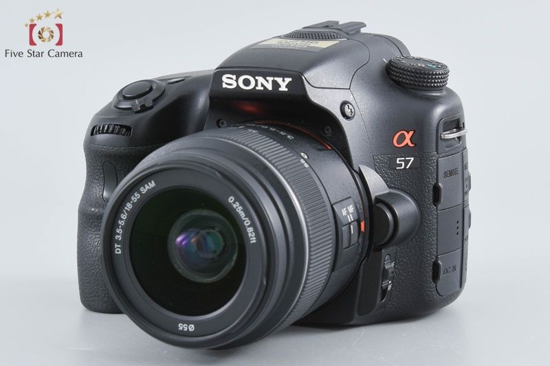 SONY ソニー α57 SLT A 57 ダブルズームレンズキット 元 き デジタル一眼レフカメラ