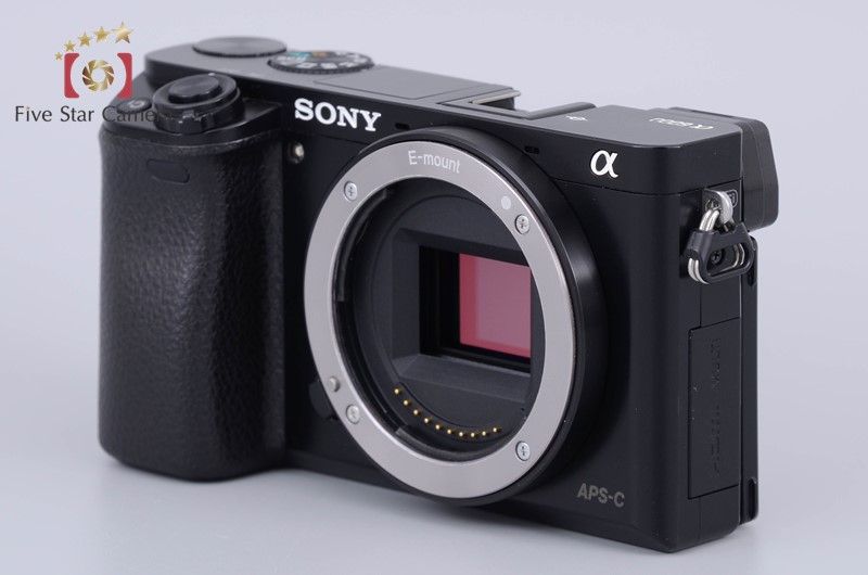 SONY ソニー α6000 ILCE 6000 ブラック ミラーレス一眼カメラ ミラーレスカメラ