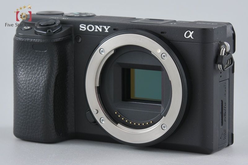 SONY ソニー α6400 ILCE 6400 ブラック ミラーレス一眼カメラ ミラーレスカメラ