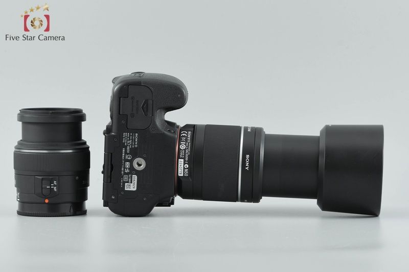 SONY ソニー 【中古】SONY ソニー α65 SLT-A65V ダブルズームレンズ