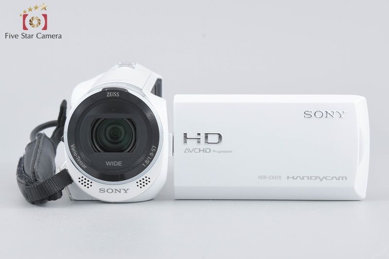 SONY ソニー 【中古】SONY ソニー ハンディカム HDR-CX470 ホワイト