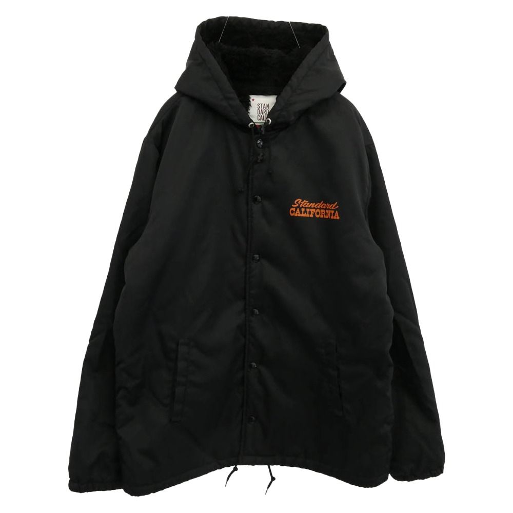 黒　スタンダードカリフォルニア コーチジャケット M STANDARD CALIFORNIA スタンダードカリフォルニア HOOD COACH JACKET