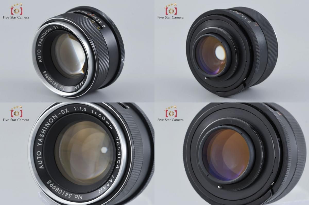レンズ(単焦点) Yashica AUTO YASHINON-DX 50mm f/1.4 m42 Yashica Auto Yashinon -DX 50mm F/1.4 Lens for M42 #50984F4
