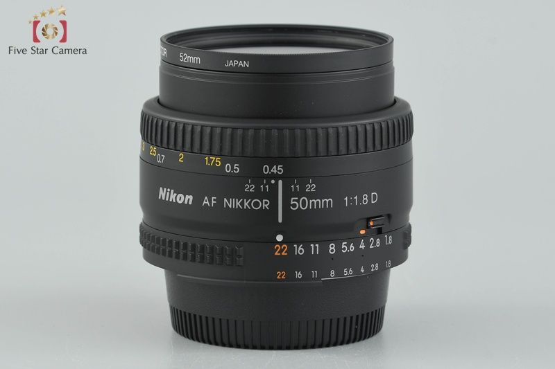 Nikon ニコン 【中古】Nikon ニコン AF NIKKOR 50mm f/1.8 D 単焦点
