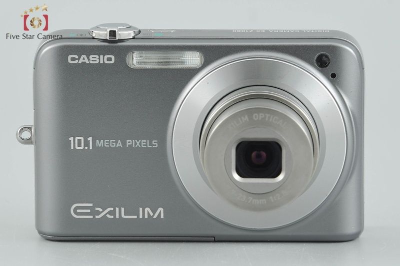 ★箱付★ Casio カシオ デジカメ Exilim EX-Z1080 グレー 中古】Casio カシオ EXILIM ZOOM EX-Z1080 グレー コンパクトデジタル