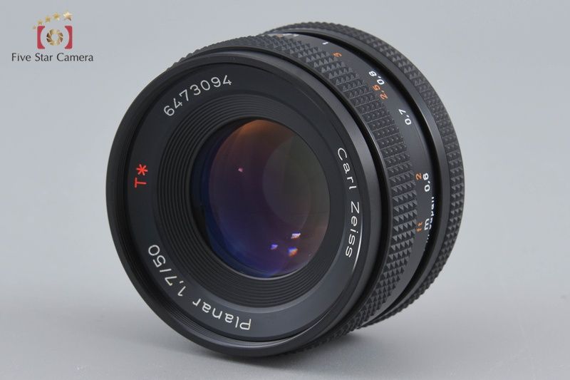中古】CONTAX コンタックス Carl Zeiss Planar 50mm f/1.7 T* AEJ 