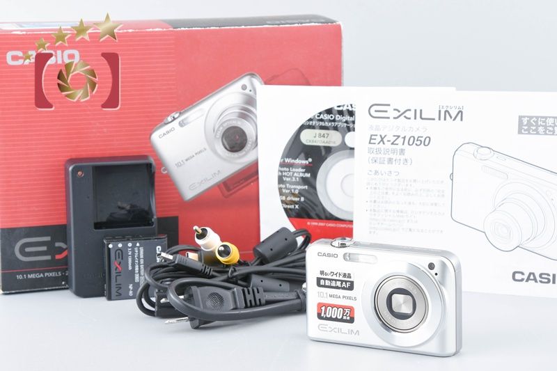 CASIO カシオ 【中古】Casio カシオ EXILIM ZOOM EX-Z1050 シルバー