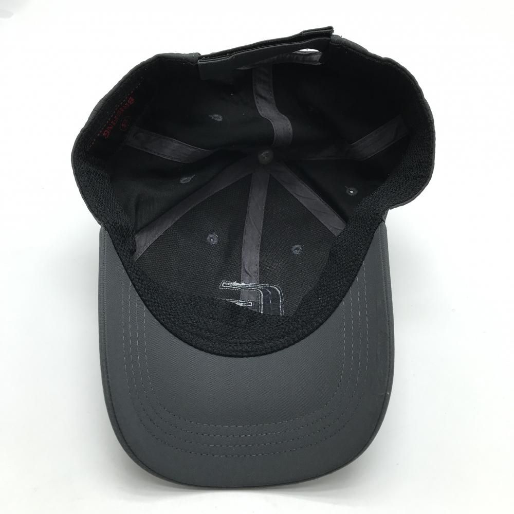 美品】ブリーフィング キャップ グレー×白 フェルトワッペン FREE