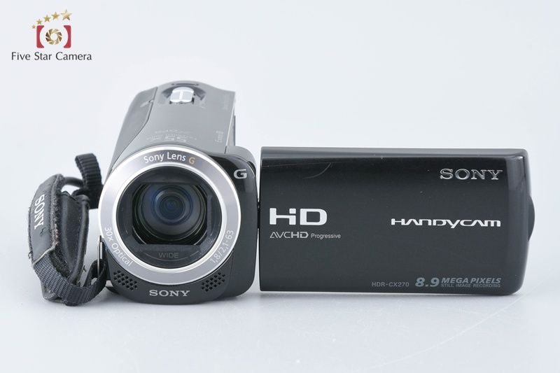 SONY ソニー 【中古】SONY ソニー HDR-CX270V ブラック デジタルビデオ