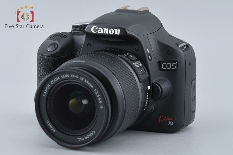 Canon キヤノン EOS Kiss X 3 EF S 18 55 mm f 5 6 IS 250 4 II デジタル一眼レフカメラ