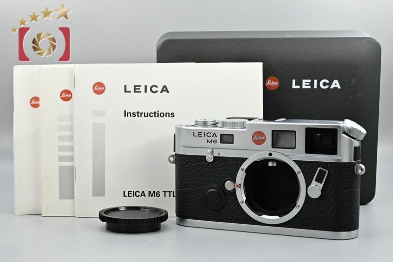 Leica ライカ M 6 TTL 0 72 クローム レンジファインダーフィルムカメラ