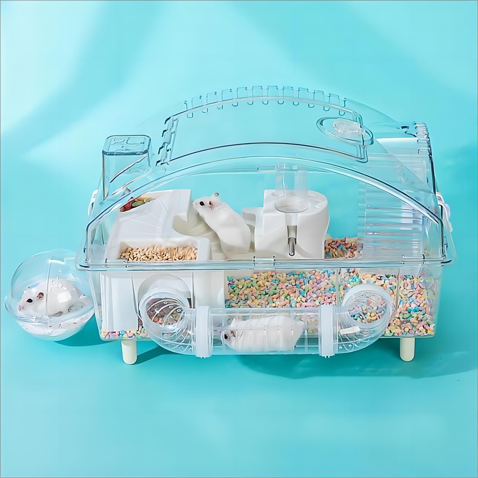 ハムスター ケージ モルモットケージ 小動物ペット 飼育ケージ 小動物