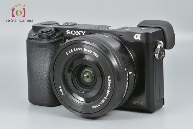 SONY ソニー α6000 ILCE 6000 L パワーズームレンズキット ブラック ミラーレスカメラ