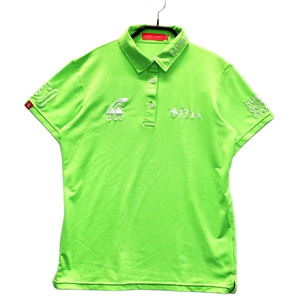 サイズ：M ROUGH&SWELL ラフアンドスウェル ネオンカラー 半袖