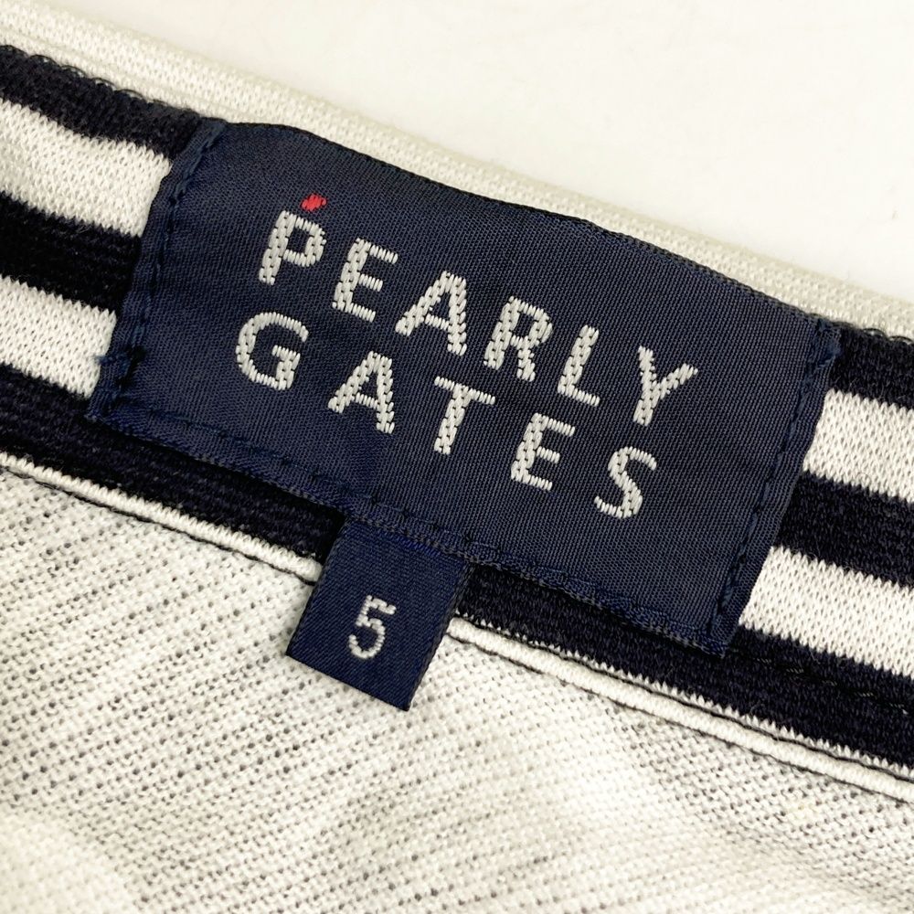 サイズ：5 PEARLY GATES パーリーゲイツ 053-6060627 半袖ポロシャツ