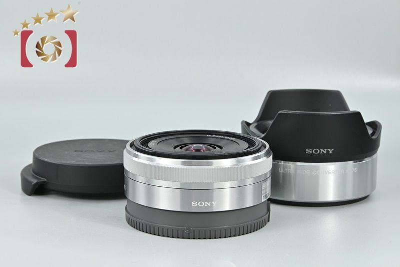 SONY ソニー SONY ソニー E 16mm f/2.8 SEL16F28 + VCL-ECU1 単焦点