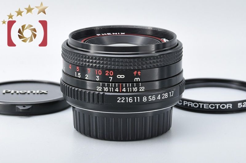 【美品】PHENIX 50mm F1.7 MC　ペンタックスK　中華　レンズ 美品】PHENIX 50mm F1.7 MC ペンタックスK 中華 レンズ