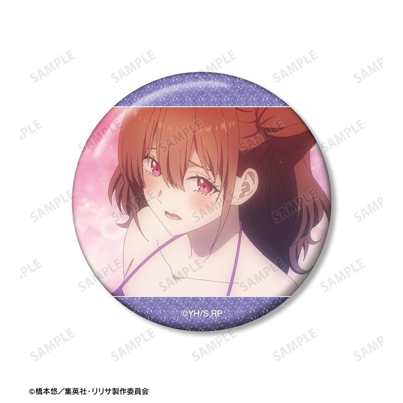 新品/公式】2.5次元の誘惑_橘美花莉 場面写グリッター缶バッジ2個