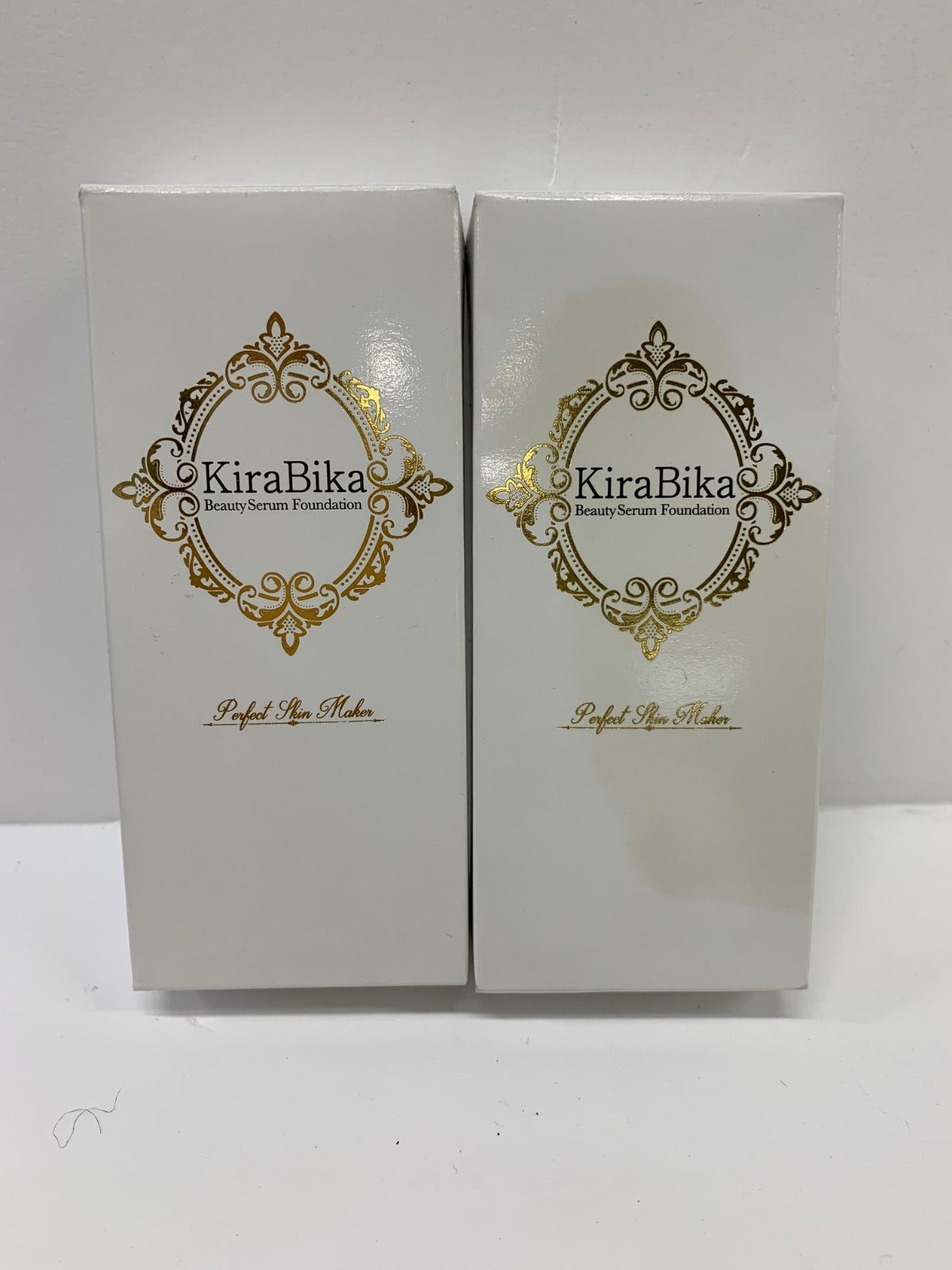 S 3964 K KiraBika きらびか ビューティーセラムファンデーションS ライトオークル 26 g ナチュラルオークル 計2点セット