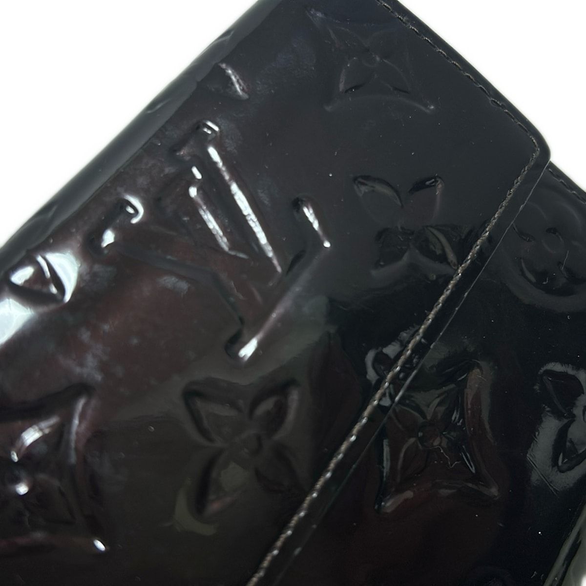 LOUIS VUITTON(ルイヴィトン) Wホック財布 モノグラムヴェルニ