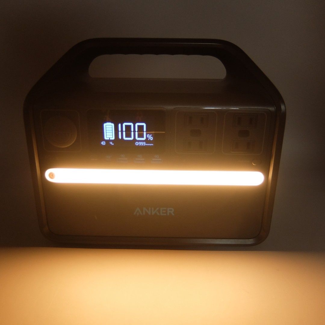 美品】𝐀𝐧𝐤𝐞𝐫 ポータブル電源 定格500W 𝟓𝟑𝟓 Portable Power