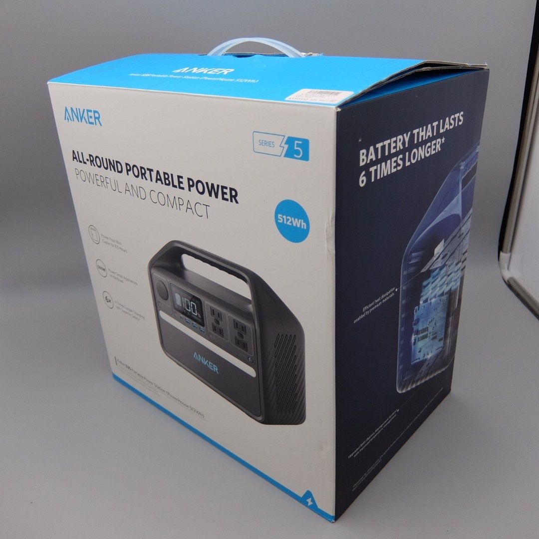 美品】𝐀𝐧𝐤𝐞𝐫 ポータブル電源 定格500W 𝟓𝟑𝟓 Portable Power