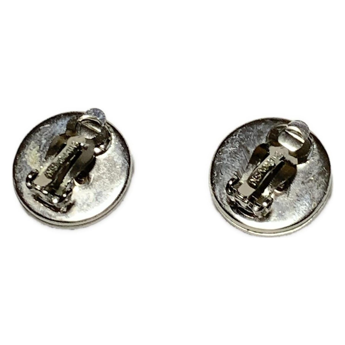 SWAROVSKI スワロフスキー イヤリング - シルバー×クリア