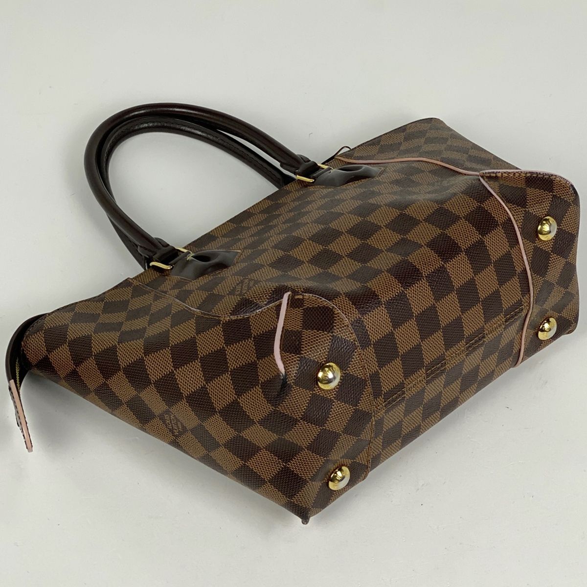 【美品】ルイヴィトン ダミエ カイサトート PM ハンドバッグ 保存袋付き LOUIS VUITTON（ルイ・ヴィトン） バッグ レディース ダミエ
