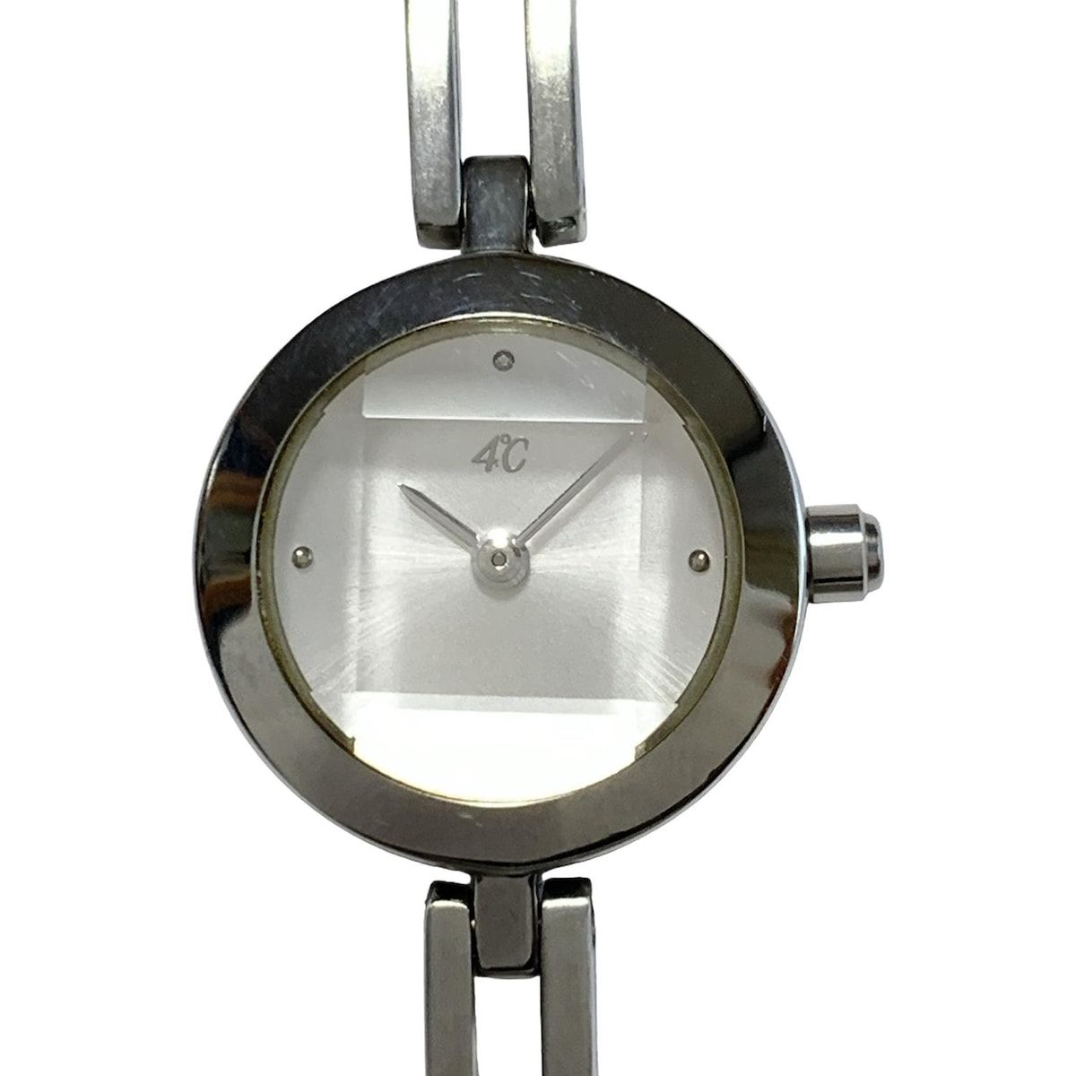 4℃(ヨンドシー) 腕時計 - レディース シルバー - メルカリ
