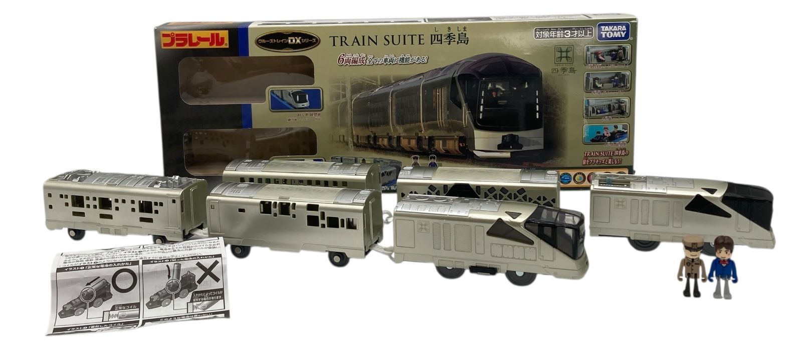 s649【訳アリ・ジャンク】プラレール TRAIN SUITE 四季島 ジャンク
