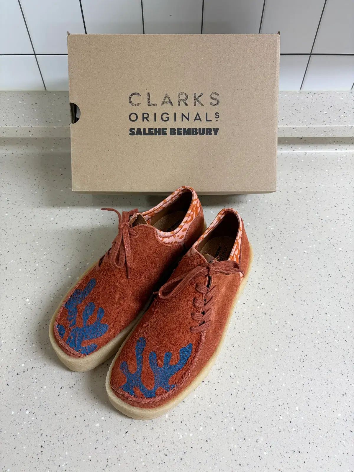 Clarks X サレヘ ベンバリー オレンジ US 8