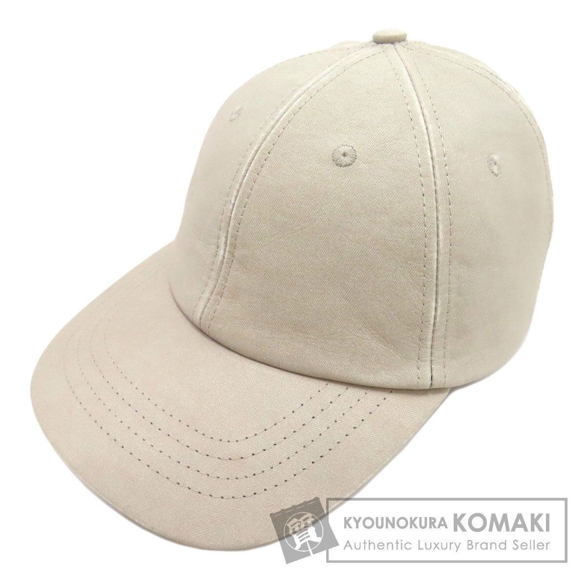 BOTTEGA VENETA ボッテガヴェネタ ジャージィプリント 帽子 レザー レディース